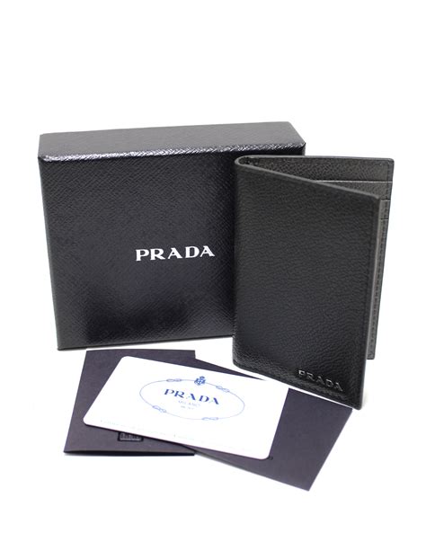 womens prada card holder|prada bifold wallets for women.